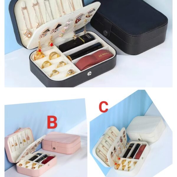 Portable Travel Jewelry Storage Organizer