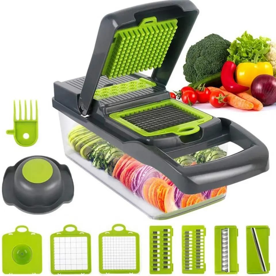 16-Piece Vegetable Cutter – Multi-Functional Kitchen Tool