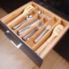 Bamboo Cutlery Organiser – Expandable